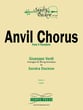 Anvil Chorus Orchestra sheet music cover